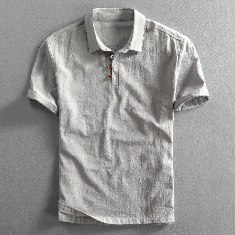 Robert - Linen Polo
