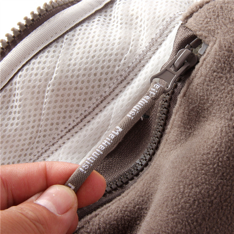 Vīriešu divpusējā polāra flīsa jaka