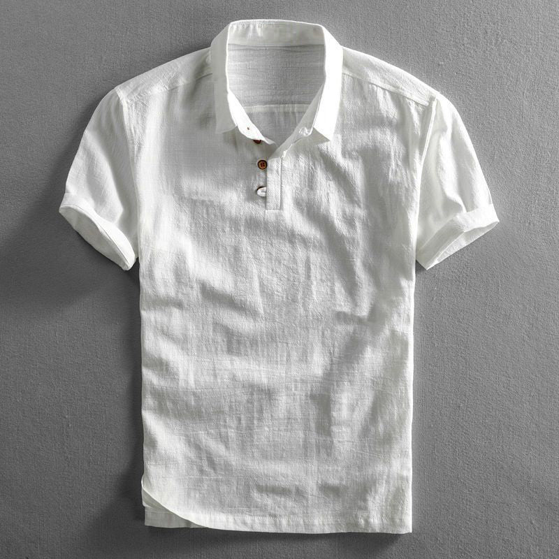 Robert - Linen Polo