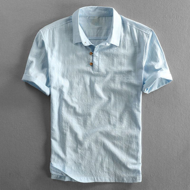Robert - Linen Polo